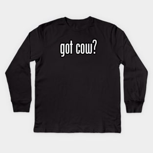 GOT COW Kids Long Sleeve T-Shirt